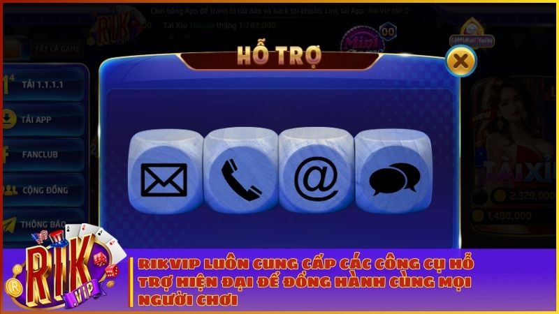 Tận dụng tối đa các công cụ hỗ trợ của Rikvip để chơi game an toàn, lành mạnh