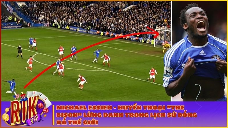 Nhìn lại sự nghiệp lẫy lừng của "Con bò tót" Michael Essien tại các CLB lớn