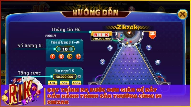 Thử vận may với các lượt thả bi kịch tính chỉ qua vài thao tác đơn giản