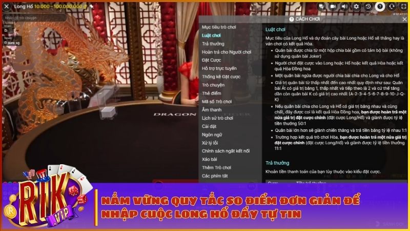 Tận dụng bảng thống kê thời gian thực để dự đoán chính xác kết quả ván bài