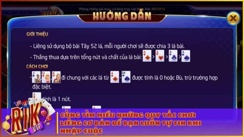 Những quy tắc chơi Liêng cơ bản giúp bạn bắt đầu tự tin tố bài đối thủ
