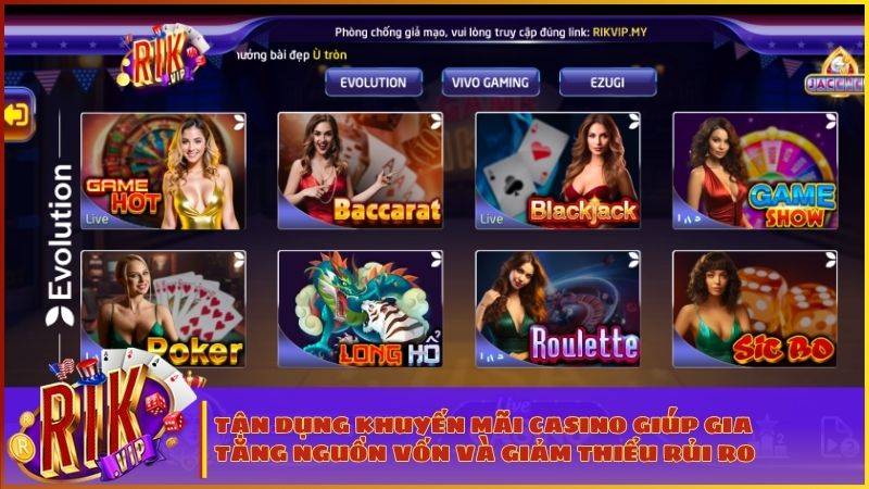 Ưu đãi Casino giúp người chơi tối ưu lợi nhuận và kéo dài trải nghiệm