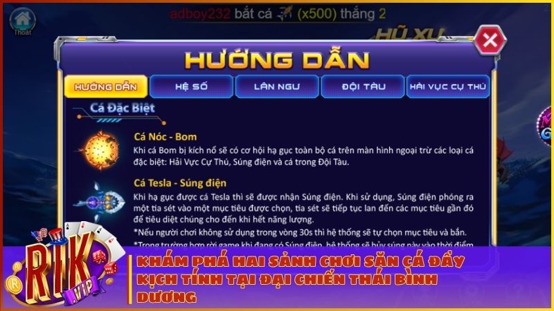 Lựa chọn sảnh săn cá phù hợp để bắt đầu hành trình chinh phục đại dương xanh